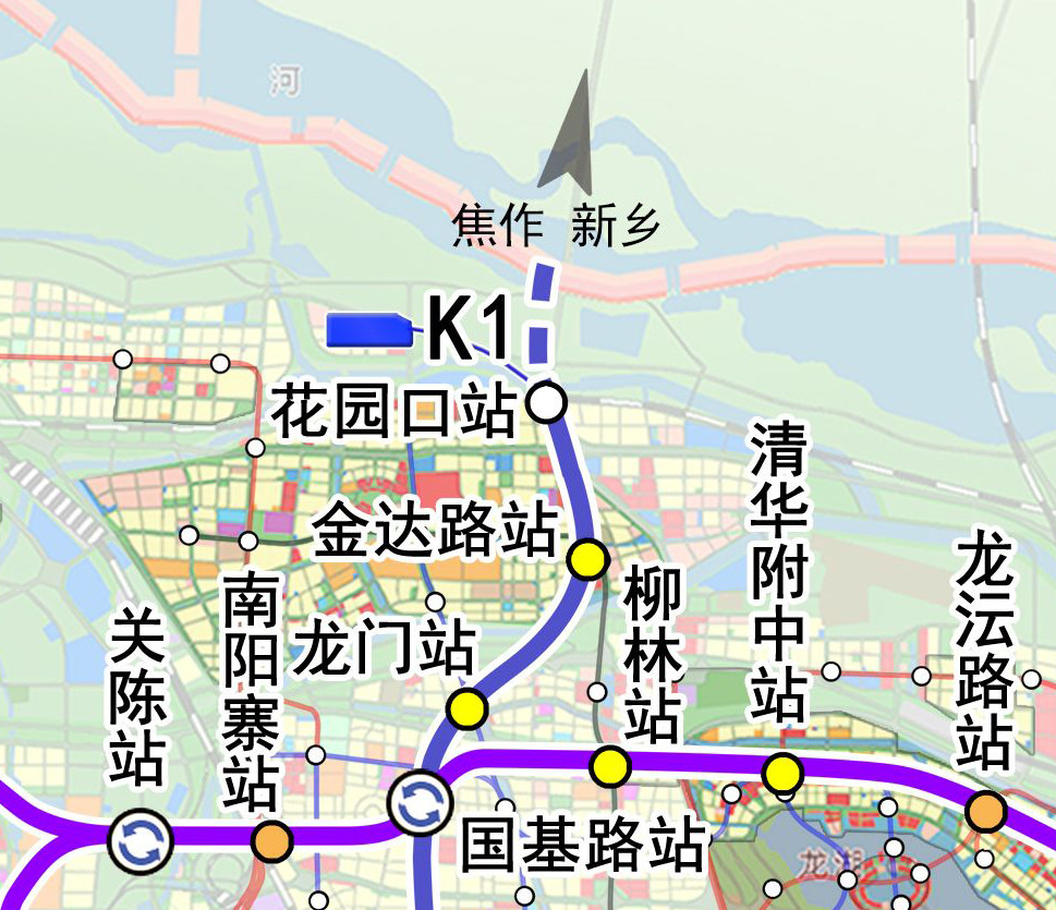 官宣,郑州地铁7号线确定北延一站一区间,总长约2.525公里!