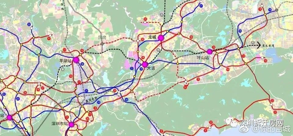 教育:葵涌中学,深圳中学亚迪学校 交通:23号线与32号线交汇点地铁站