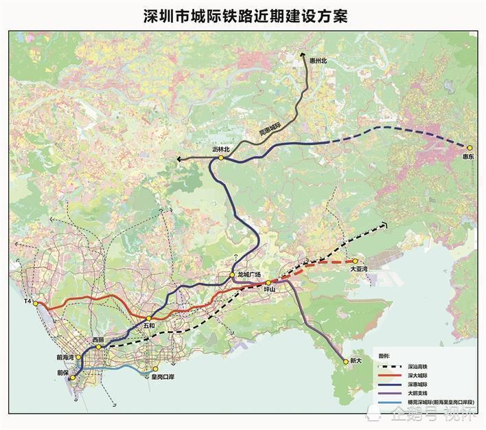 广东6条高铁,城际铁路动态:其中深圳3条获批,即将开工建设