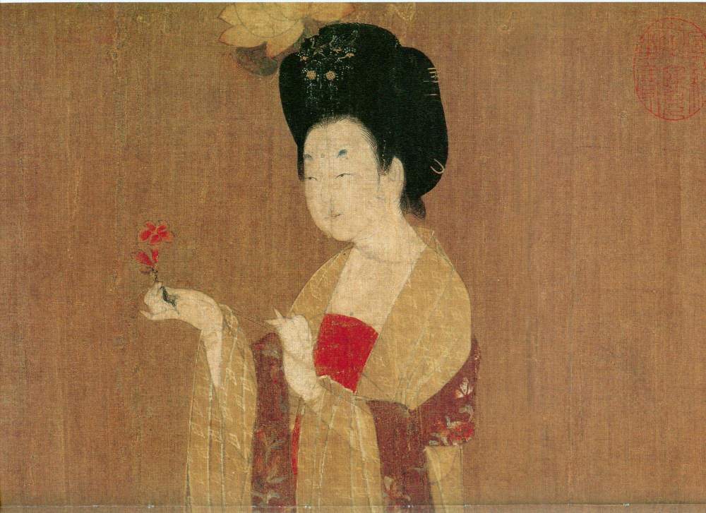 全世界唯一认定的唐代仕女画传世孤本,可能就是杨玉环