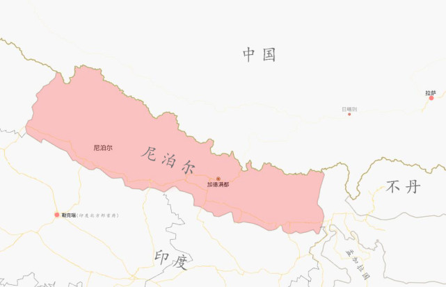 尼泊尔位置,与印度还有领土纠纷