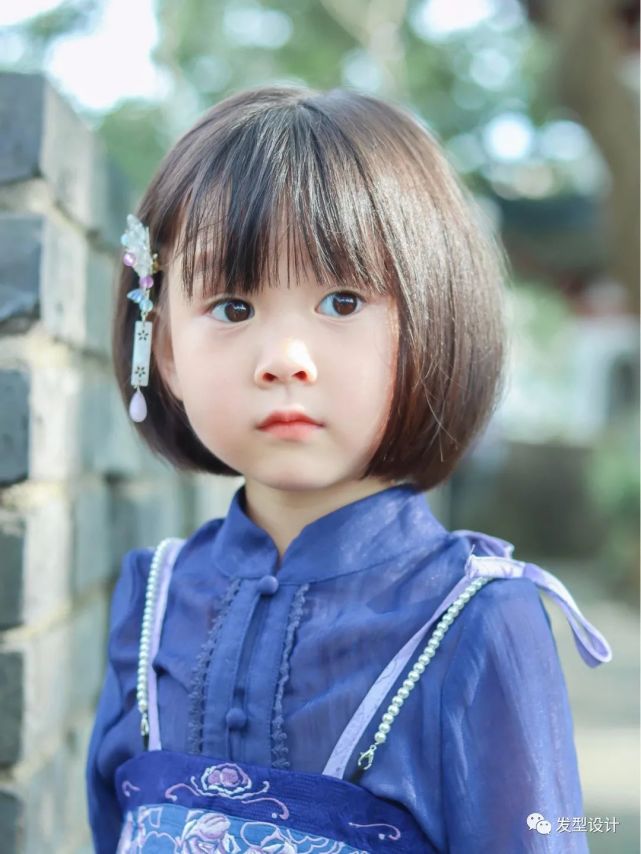 可爱女童短发,宝妈的心头最爱.