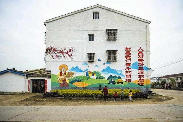 随州乡村墙画为美丽乡村添彩