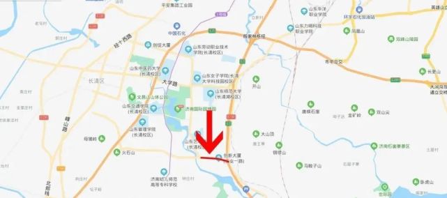 长清芙蓉路东至104国道路口,西至紫薇路路口