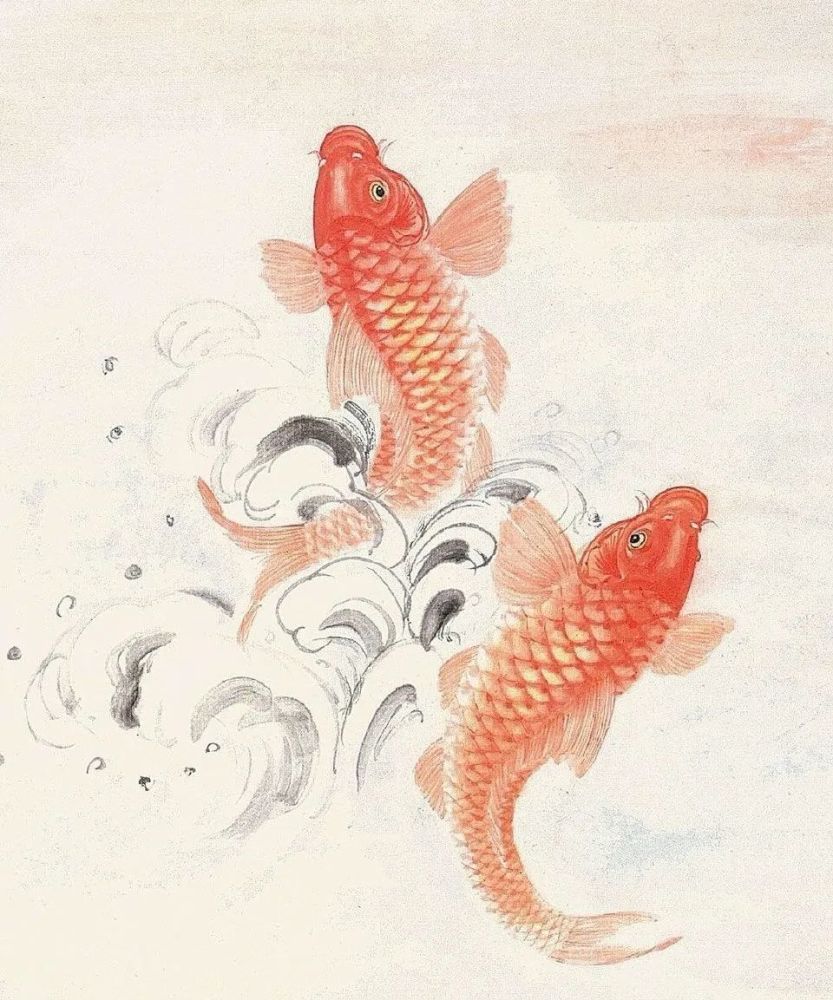 国画|好运锦鲤