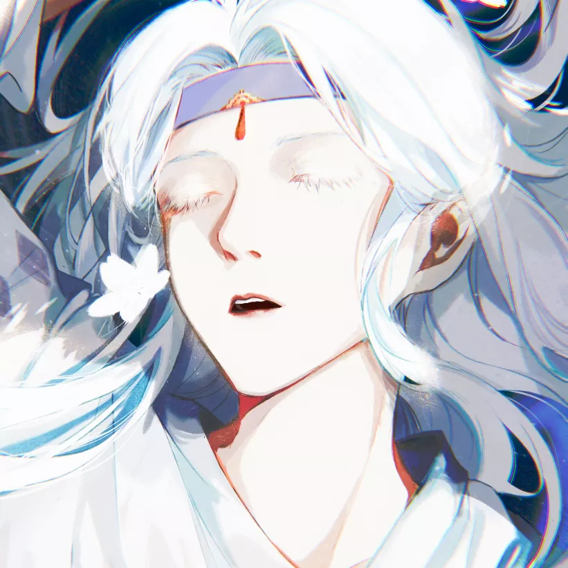 动漫男生头像:宗之潇洒美少年,举觞白眼望青天,皎如玉树临风前