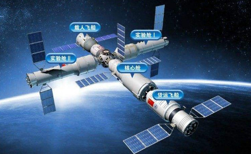 夜空中最亮的星中国空间站