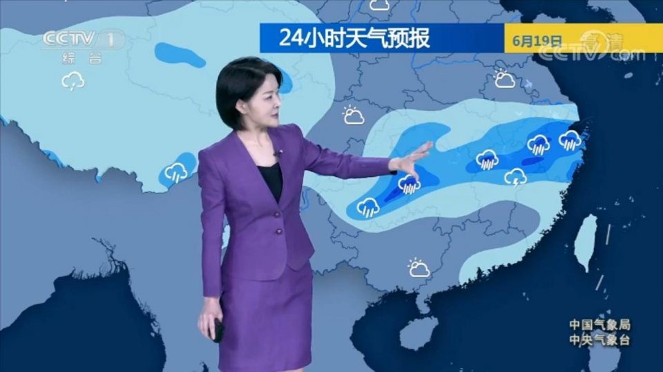 中央气象台6月19日天气预报雨水广泛大到暴雨不少