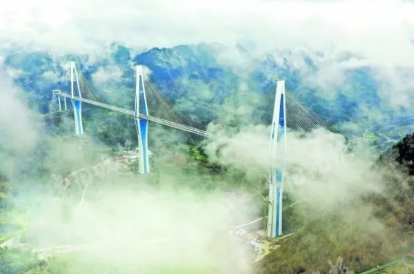 厉害了,贵州的"天空之桥"|平塘特大桥|古斯塔夫斯