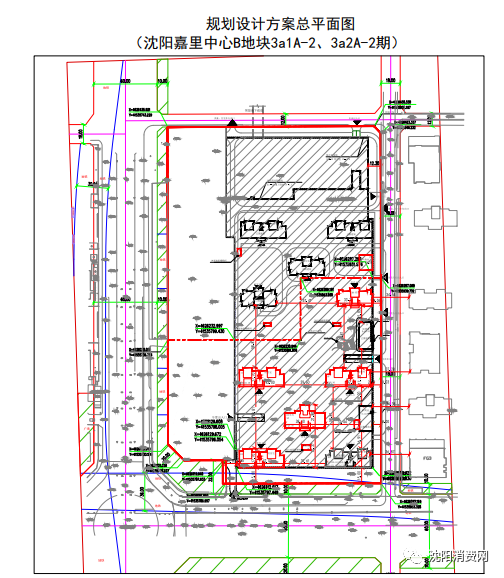 沈阳嘉里中心b地块3a1a-2,3a2a-2期项目规划公示