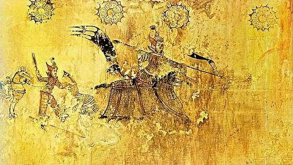 壁画中的高句丽骑兵
