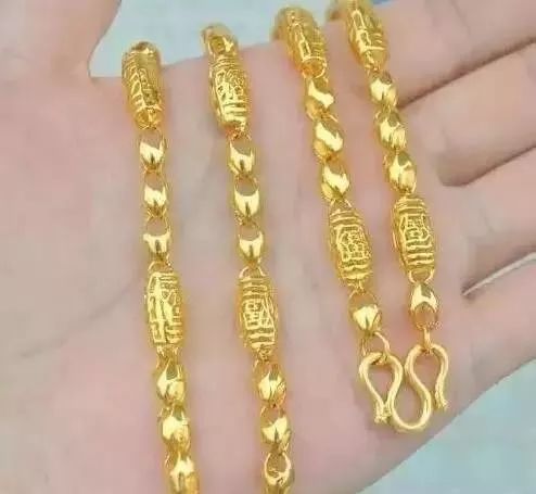 黄金项链男女款式各有哪些不同身高体重戴多少克的合适
