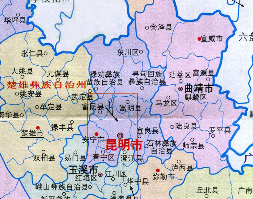 昆明各区县gdp官渡区1383亿富民县105亿