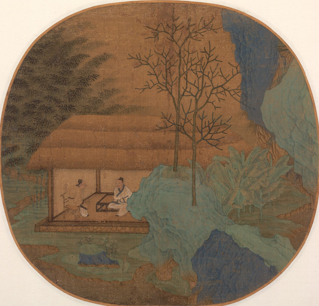 国画里的消夏图
