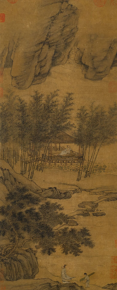 国画里的消夏图
