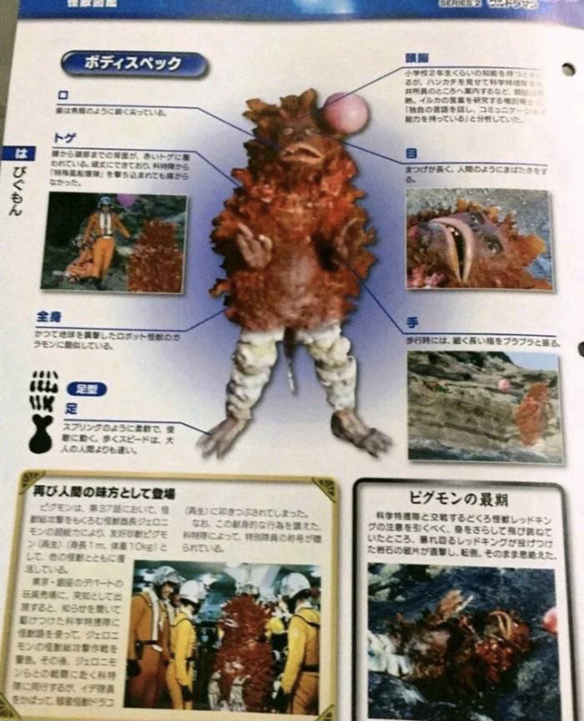 奥特曼怪兽图鉴—皮古蒙