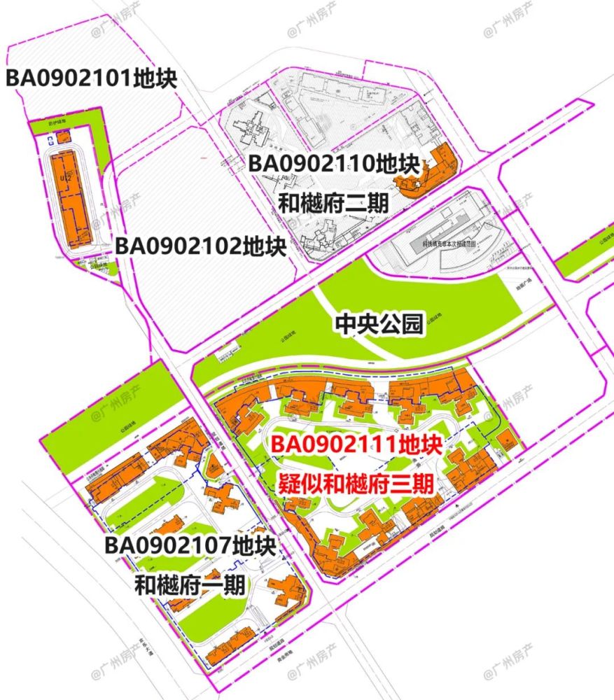和樾府修改规划,三期布局疑似出炉!