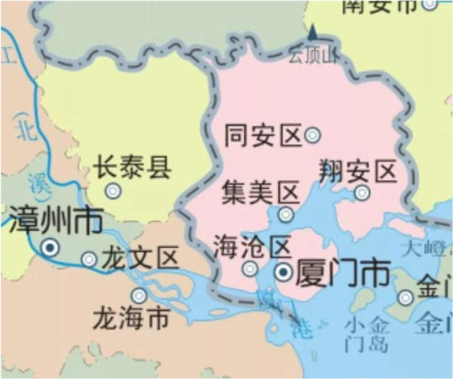 厦门如果想要龙海,漳州会不会答应呢?龙海拆分成2个区