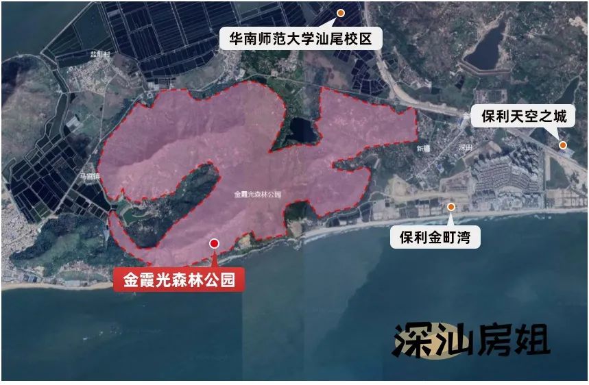 5380亩!汕尾第一座滨海森林公园:金霞光森林公园获批