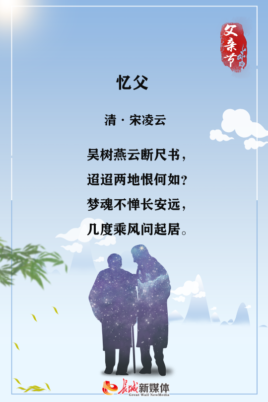 父亲节·诗节|在他的肩头,我看见全世界