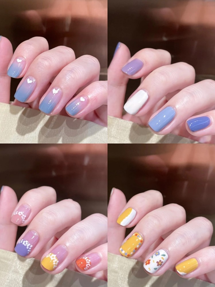 夏季甜美小清新美甲合集
