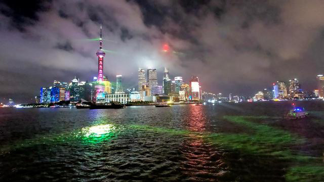 魔都上海梦幻的夜景