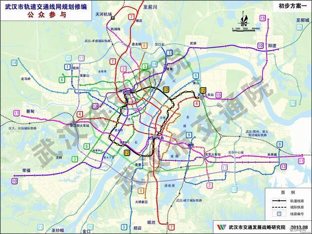 武汉地铁11号线13号线延伸至鄂州黄石轨道交通网规划的编制完成