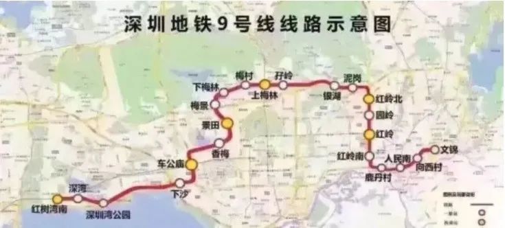 深圳地铁线路图(最详细,1-33号线),附高铁与城际线路图,持续更新