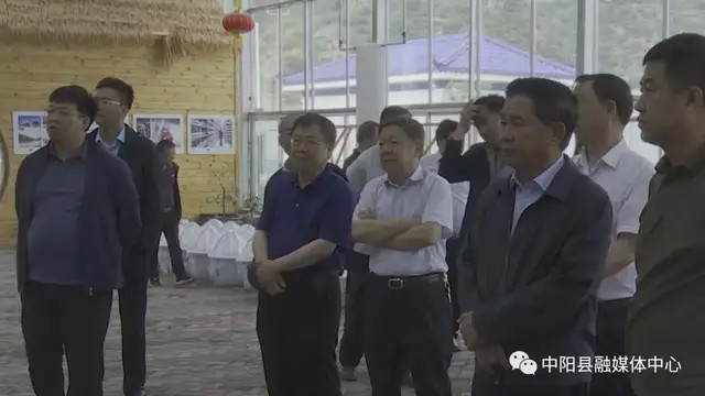 丁文禄在中阳调研