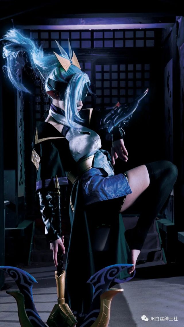 cos:英雄联盟灵魂莲华薇恩cos正片@瓦斯塔亚小龙虾
