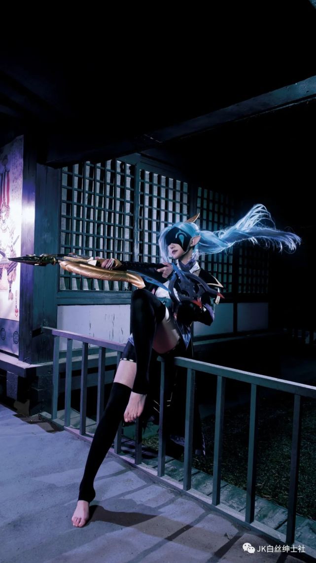 cos:英雄联盟灵魂莲华薇恩cos正片@瓦斯塔亚小龙虾