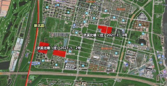 津滨塘(挂)2021-4号津滨塘(挂)2021-3号地位于滨海欣嘉园板块,总建筑
