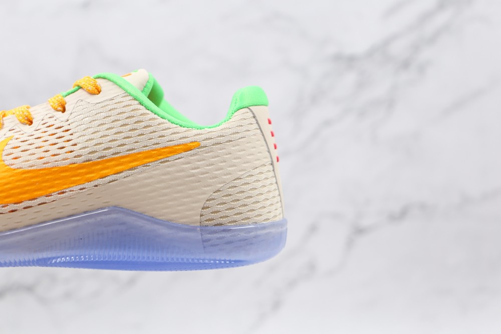 耐克nike kobe 11 em "peach jam"科比11代篮球鞋青年