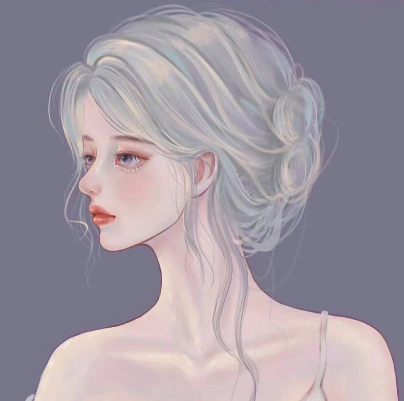 看上去冷冷的不好接近的高级女生头像