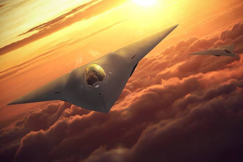 美国洛克希德·马丁公司第六代战斗机概念图