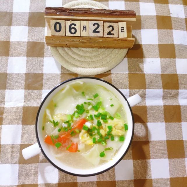 午点: 三鲜面块
