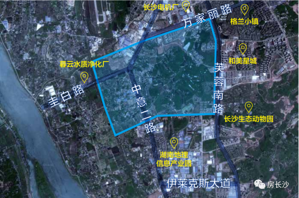 牛角塘片区西文庙坪天心区2021年重点招商地块推介