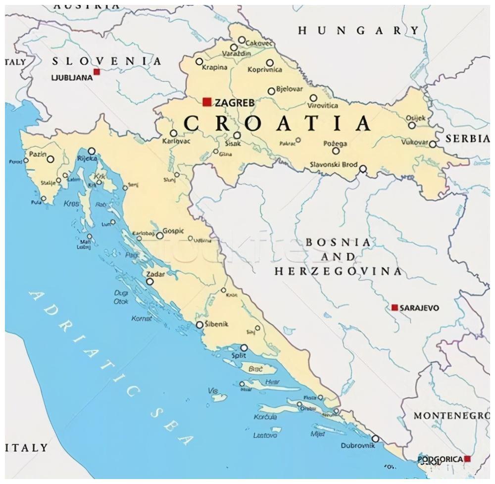 南斯拉夫分裂六国,塞最大,斯最富,为何克罗地亚占有大