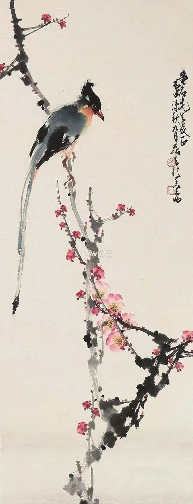 国画名家:黄磊生——大气派的花鸟画