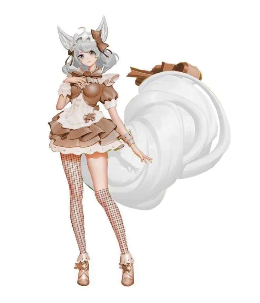 王者荣耀头像妲己女仆咖啡自制星元