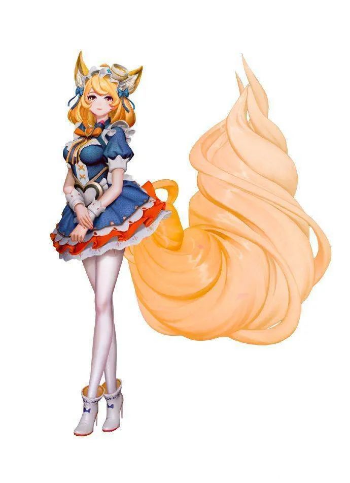 王者荣耀头像|妲己女仆咖啡自制星元