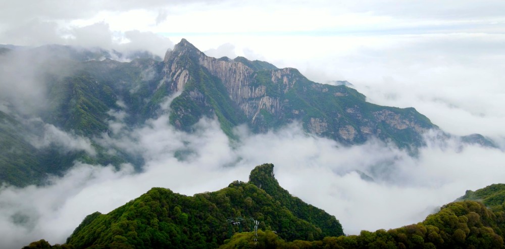 【视觉陕西】云海飘渺少华山