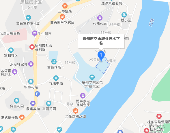 梧州交通技校搬迁新建至物流园,原址江景地块成"香饽饽"