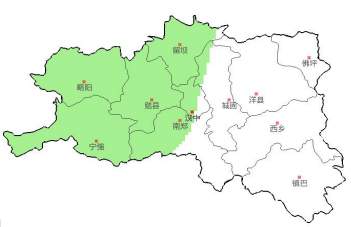 24日白天: 阴天,西部(留坝,略阳, 勉县,宁强,南郑西部,汉台西部)小雨.