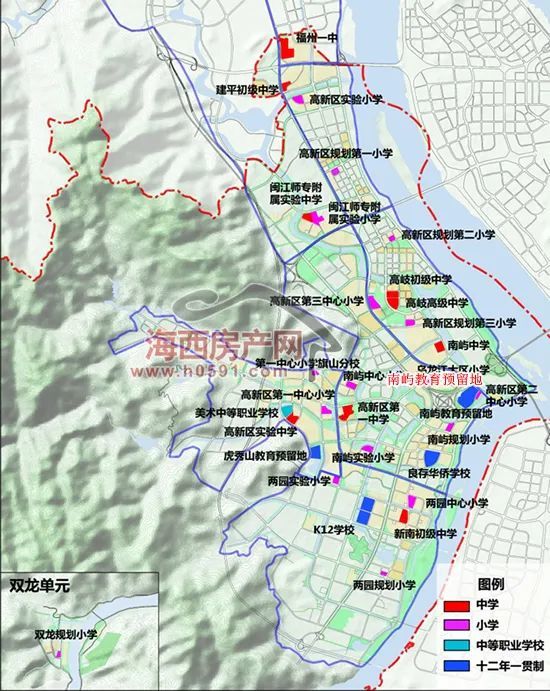 【教育】南屿筹建华中师大福州学校!占地193亩,位置图