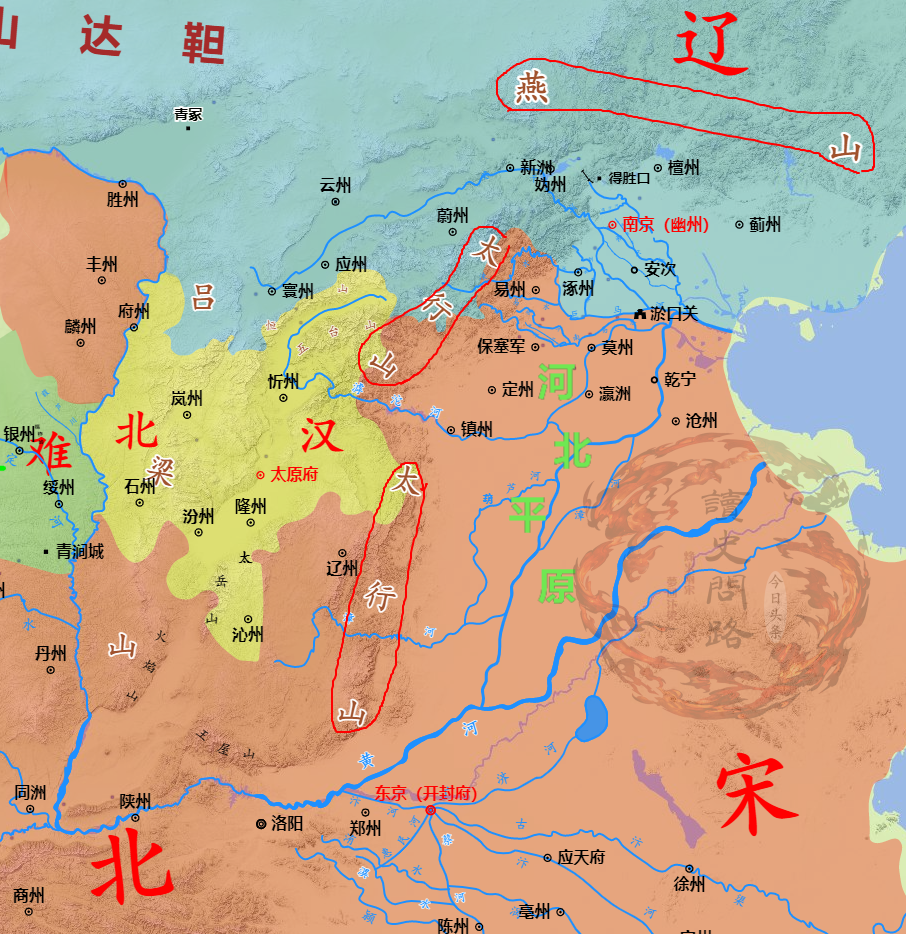 百官反对宋太祖从开封迁都到洛阳,但从地图上看洛阳更