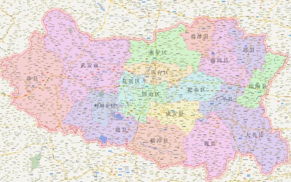 河北省的区划调整,11个地级市之一,邯郸市为何有20个区县?