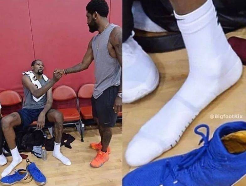 nba球员奇特的身体构造,kd因大脚踩线错失绝杀,字母哥跟腱34cm