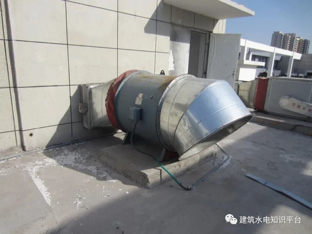 图说屋顶风机的安装