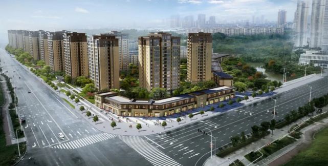 昕晖·璟尚,位于重庆铜梁区新城核心区迎宾东路与金川大道交汇处